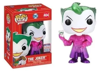 The Joker (Metallic) Pop! Heroes