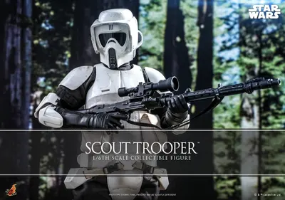 MMS 611 Scout Trooper & Speeder Bike