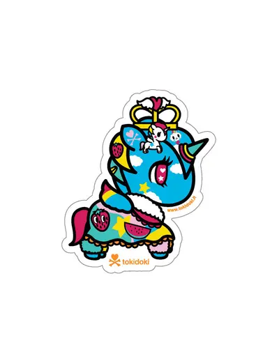 Karafuru Unicorno Die Cut Sticker