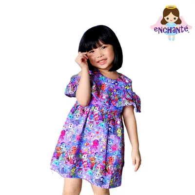 tokidoki Seapunk Off-shoulder Dress