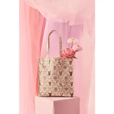 TOKIDOKI PAPER DRESSES LARGE BOOKBAG