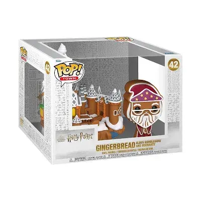 Gingerbread Albus Dumbledore And Hogwarts Pop! Town