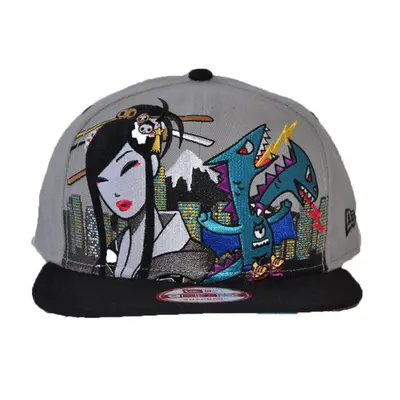 Starstrike Snapback Hat, Grey