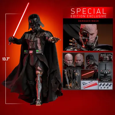 DX 44B Darth Vader Special Edition Battle Damaged