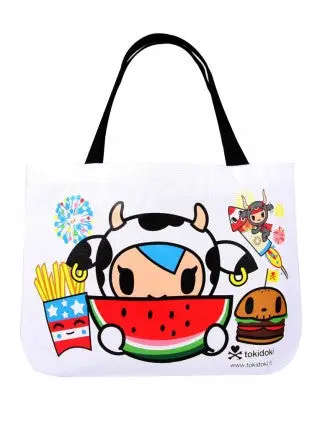 Mozzarella Summer Canvas Tote