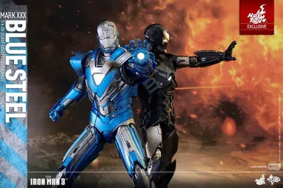 MMS 391 Iron Man Mark XXX Blue Steel
