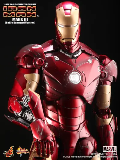 MMS 110 Iron Man Mark III (Battle Damaged Version)