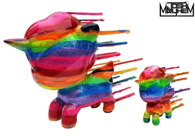 Blown Away Unicorno By Josh Mayhem