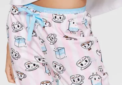 Peter Alexander Tokidoki Coffee Pj Pant