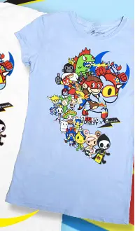 SDCC 2013 Exclusive Stoopid Monkey Tee Shirt Blue
