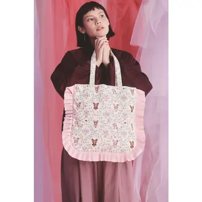 TOKIDOKI PAPER DRESSES FRILL TOTE