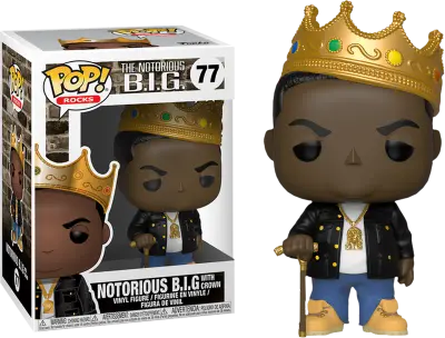 Notorious B.I.G. with Crown Pop! Rocks