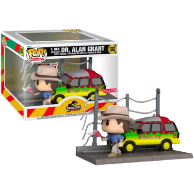 T-Rex Breakout: Dr. Alan Grant Pop! Movies