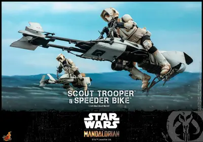TMS 17 Scout Trooper and Speeder Bike