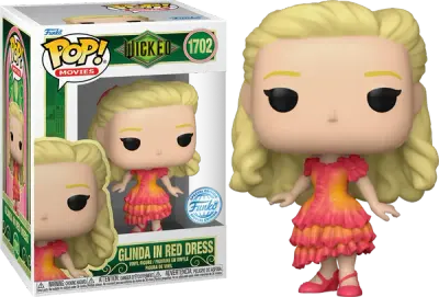 Glinda In Red Dress Pop! Movies