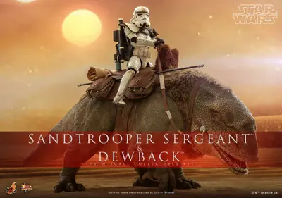 MMS 722 Sandtrooper Sergeant and Dewback