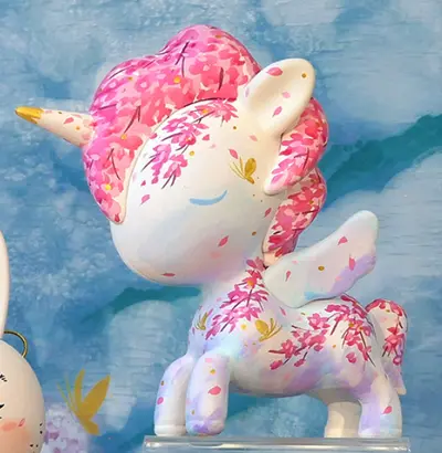 SDCC 2023 Martin Hsu Acrylic on Resin Unicorno