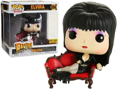 Elvira (on Sofa) Deluxe Pop! Television