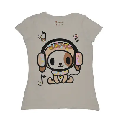 Donut Beats Women's Shirt, Cream