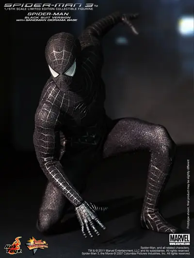 MMS 165 Spider-Man (Black Suit Version)