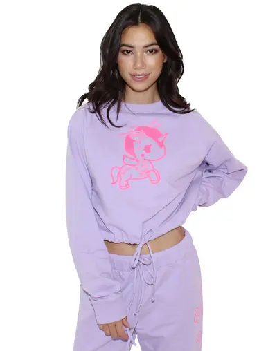 Sakura Sweat Raglan Pullover