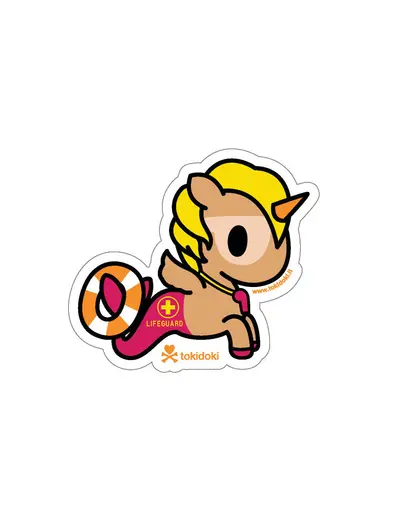 Lifesaver Mermicorno Die Cut Sticker