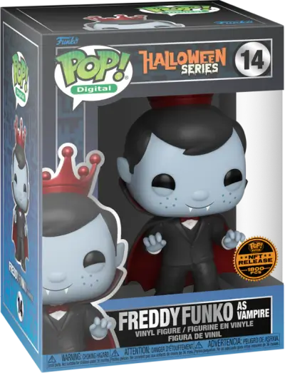 Freddy Funko as Vampire Pop! Digital