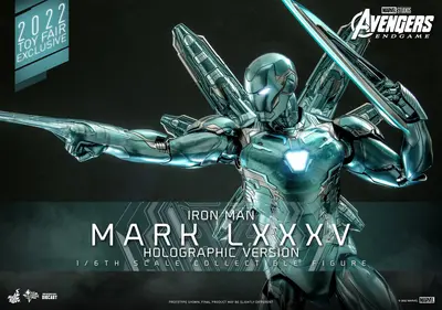 MMS 646 Iron Man Mark LXXXV Holographic Version