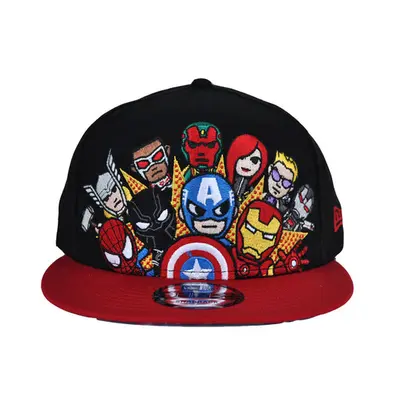 tokidoki - Civil War Snapback Hat, Black