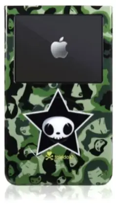 Iskins for Apple Devices Camo Skulls