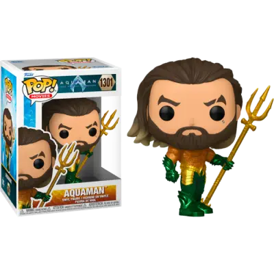 Aquaman With Trident Pop! Movies