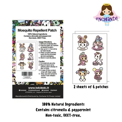 tokidoki Donutella Cafe Mosquito Patches