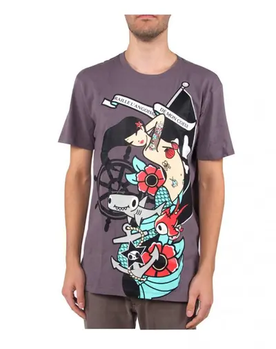tokidoki TKDK - Sail We Must Men's Shirt, Storm