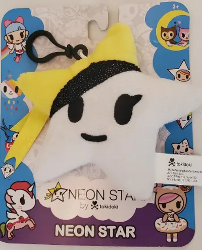 Neon Star Logo Plush