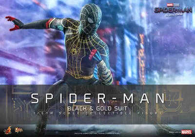MMS 604 Spider-Man Black & Gold Suit