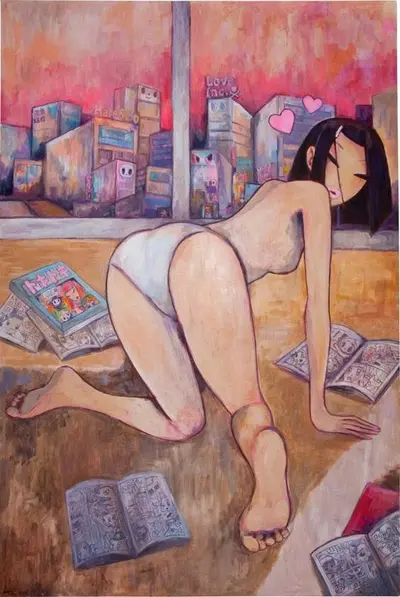 Love Bubbles Acrylic on Canvas