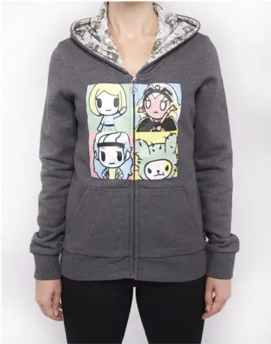 Marvel Women Bastardino Jacket Hoodie