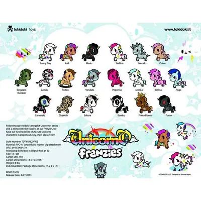 Frenzies Unicorno Frenzies Series 1