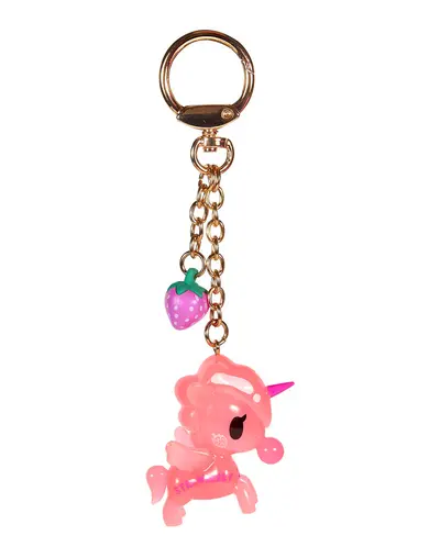 Unicorno Lite Bubble Gum Keychain - Strawberry Bubble