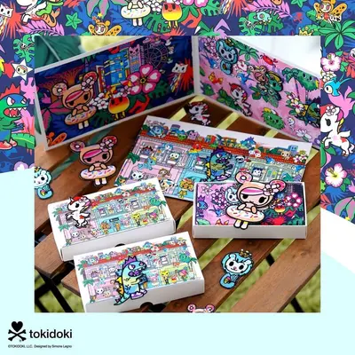 tokidoki [ Our Singapura Collection ] - Collectible Iron-on Folio