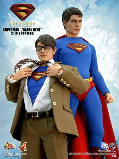 MMS 50 Superman / Clark Kent (2 in 1 version)