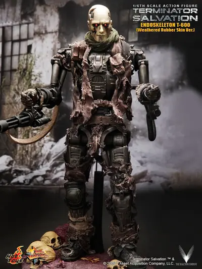 MMS 104 T-600 Endoskeleton (Weathered Rubber Skin)