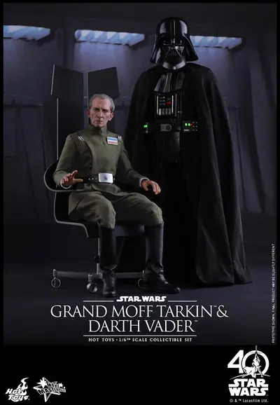 MMS 434 Grand Moff Tarkin & Darth Vader