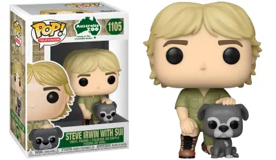 Steve Irwin with Sui Pop! Television