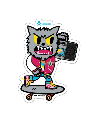 Werewolf Die Cut Sticker