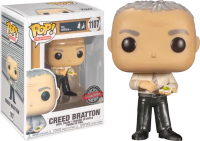 Creed Bratton (with Mung Beans) Pop! Television