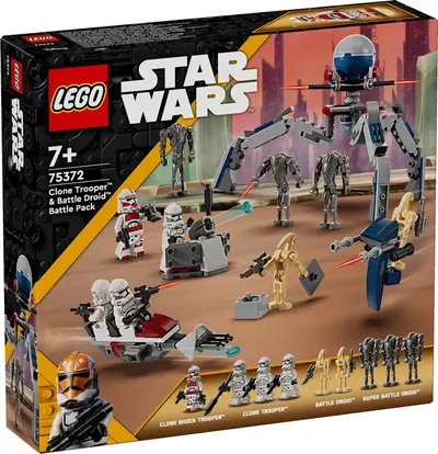 Clone Trooper & Battle Droid Battle Pack