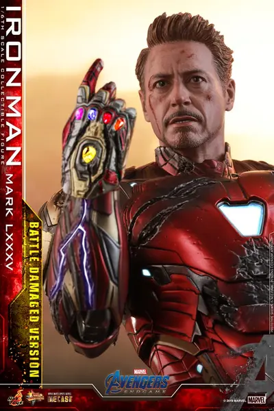 MMS 543 Iron Man Mark LXXXV (Battle Damaged)