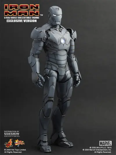 MMS 101 Iron Man Mark III Gunmetal