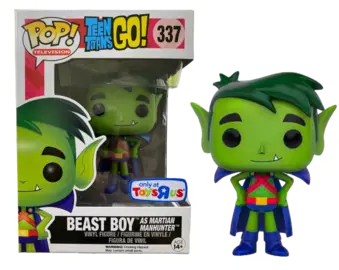Beast Boy as Martian Manhunter Pop! Television